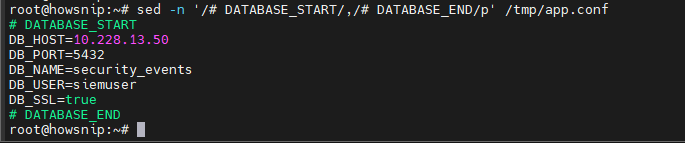 Sed Command Howsnip