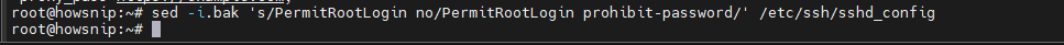Sed Command Howsnip