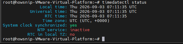 Set Timezone linux Howsnip