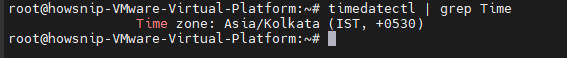 Set Timezone linux Howsnip