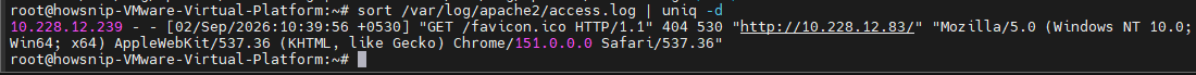 Sort and Uniq Commands Howsnip