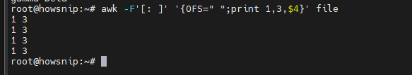 Substrings Linux Howsnip