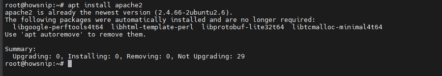 SuiteCRM Ubuntu Howsnip