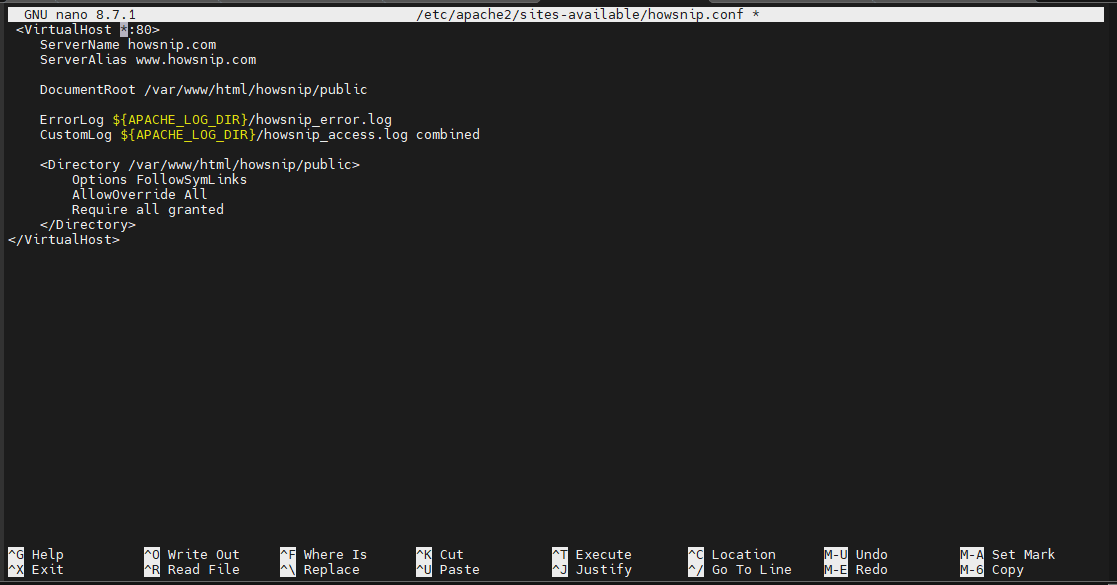 SuiteCRM Ubuntu Howsnip