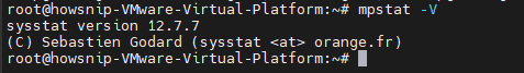 Sysstat Commands Howsnip