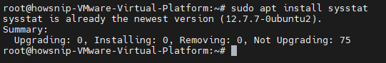 Sysstat Commands Howsnip