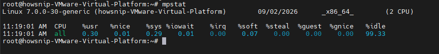 Sysstat Commands Howsnip