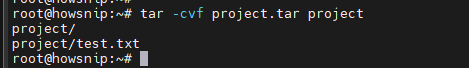 Tar Command Linux