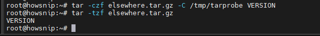 Tar Command Linux