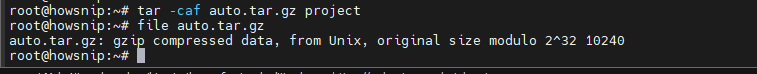 Tar Command Linux