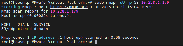 Test TCP and UDP Ports