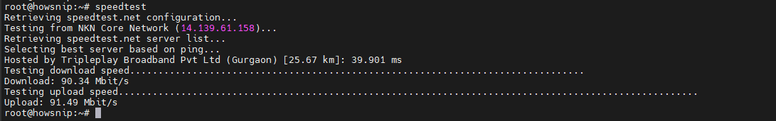 Testing Connectivity Commands Howsnip
