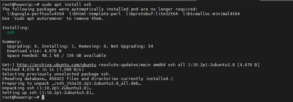 Transfer Files using scp Howsnip