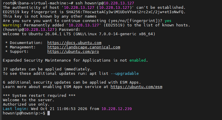 Transfer Files using scp Howsnip