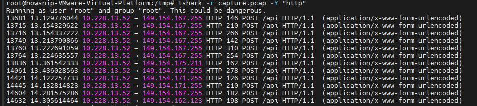 Tshark Howsnip