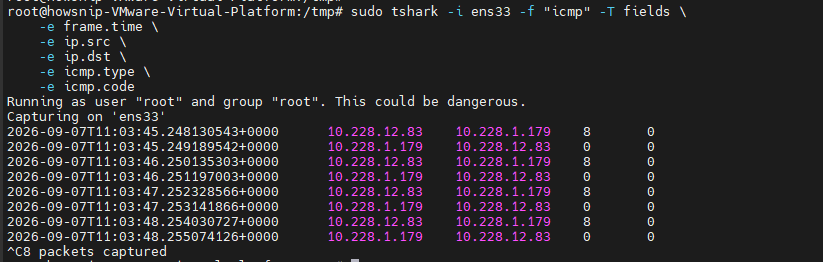 Tshark Howsnip