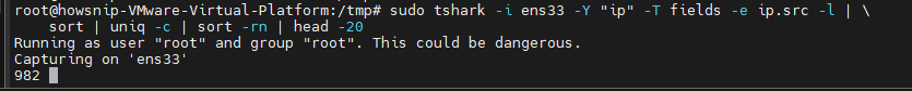 Tshark Howsnip