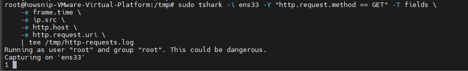 Tshark Howsnip