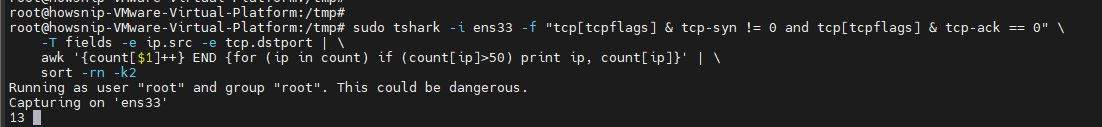 Tshark Howsnip