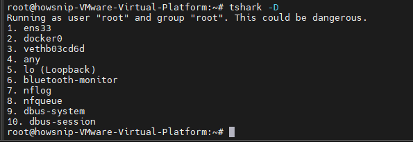 Tshark Howsnip