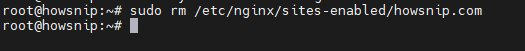 Ubuntu Server Nginx Howsnip