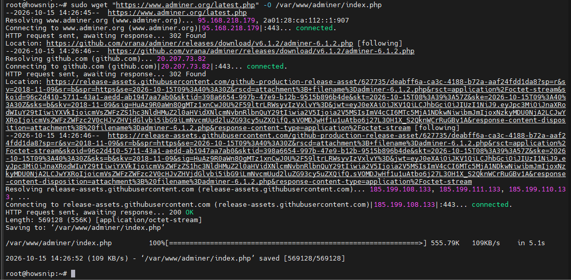 Ubuntu Server Nginx Howsnip