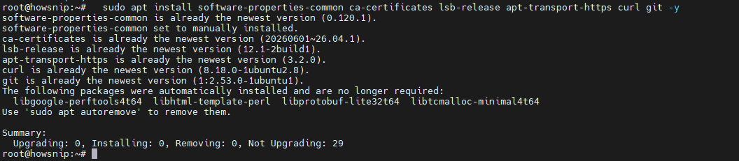 Ubuntu Server Nginx Howsnip