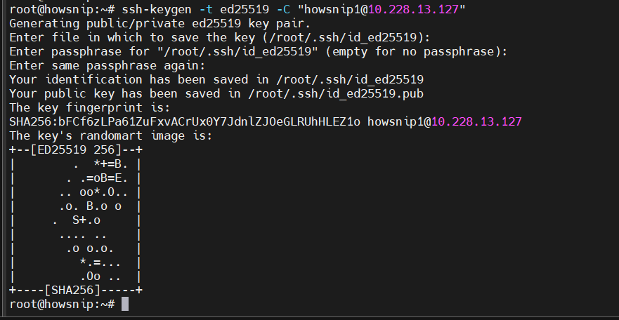Ubuntu Setup Howsnip