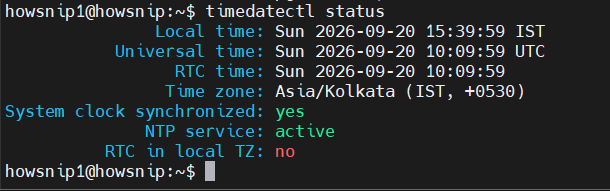 Ubuntu Setup Howsnip