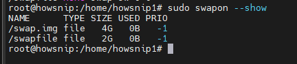 Ubuntu Setup Howsnip