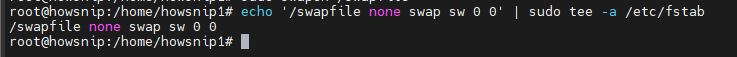 Ubuntu Setup Howsnip