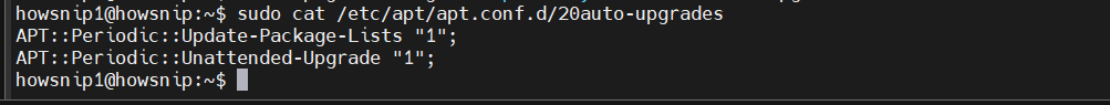 Ubuntu Setup Howsnip