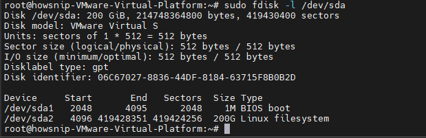 View List Disk Partitions Howsnip