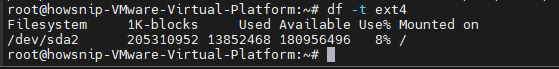 View List Disk Partitions Howsnip