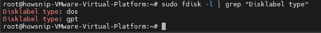 View List Disk Partitions Howsnip
