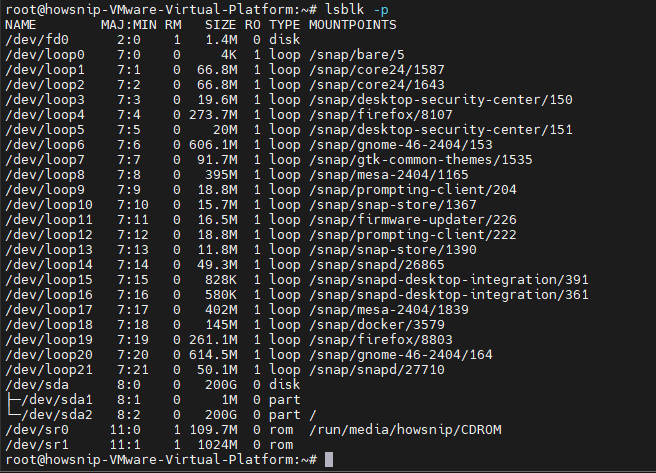 View List Disk Partitions Howsnip