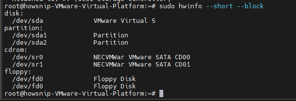 View List Disk Partitions Howsnip