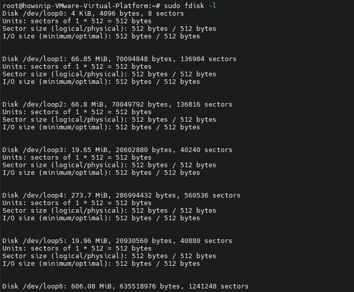 View List Disk Partitions Howsnip