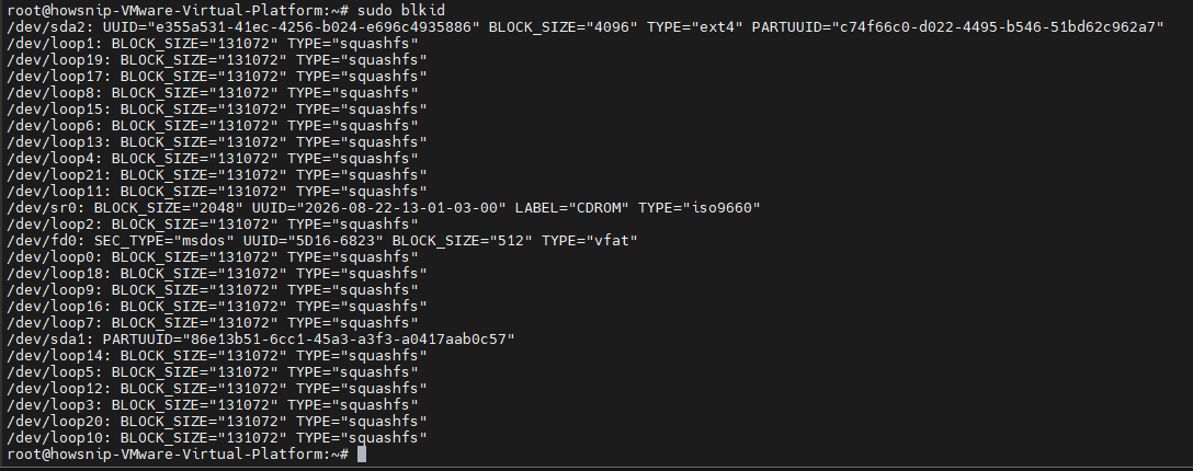 View List Disk Partitions Howsnip