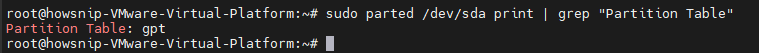 View List Disk Partitions Howsnip