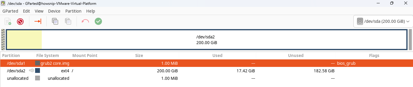 View List Disk Partitions Howsnip