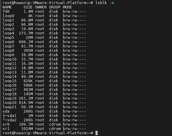View List Disk Partitions Howsnip