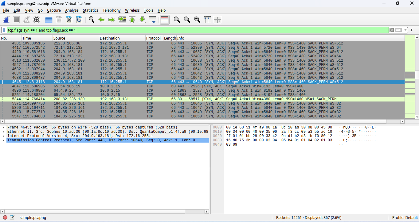 Wireshark Filters Howsnip