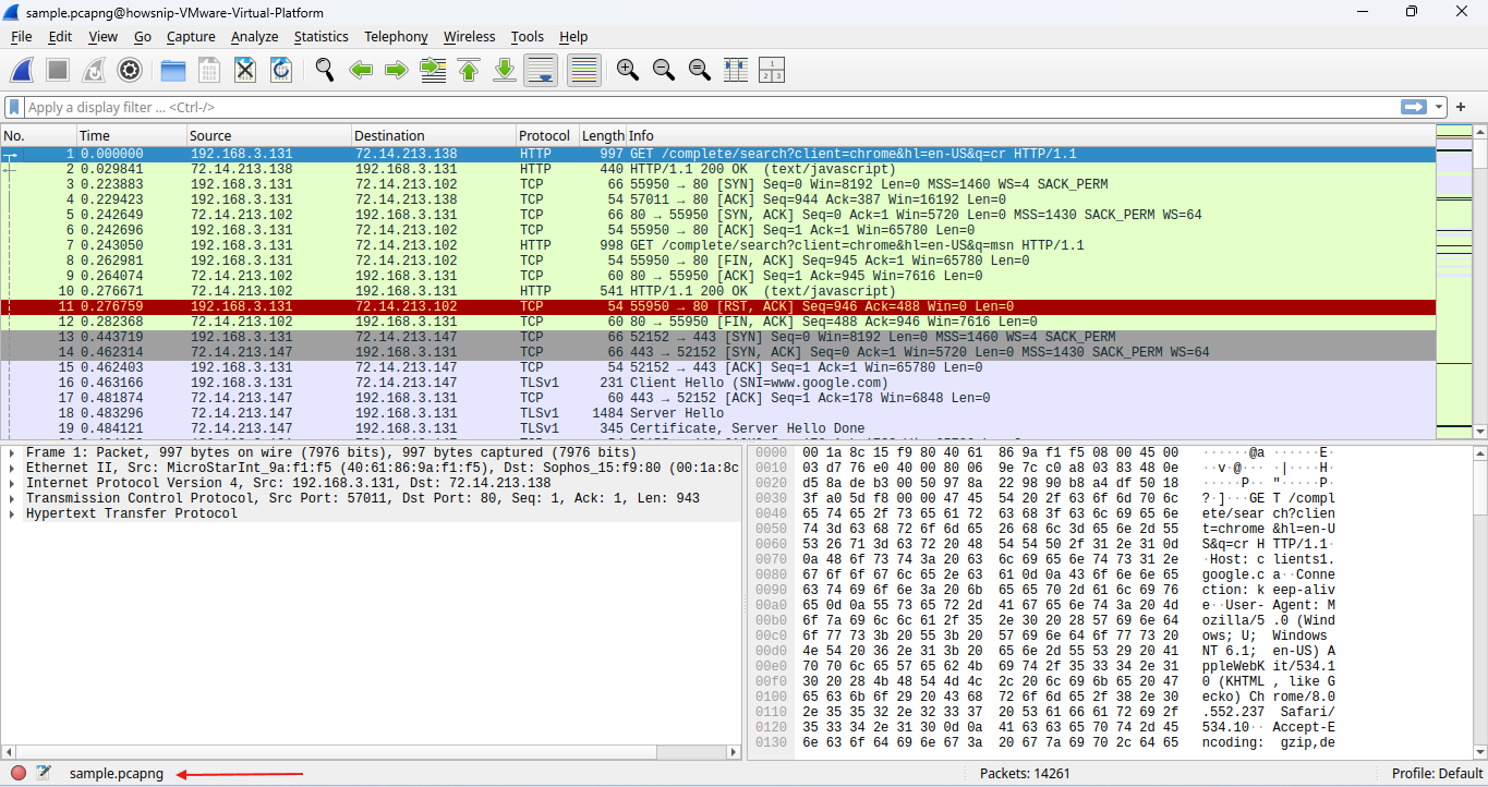 Wireshark Filters Howsnip