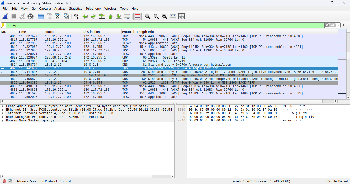 Wireshark Filters Howsnip