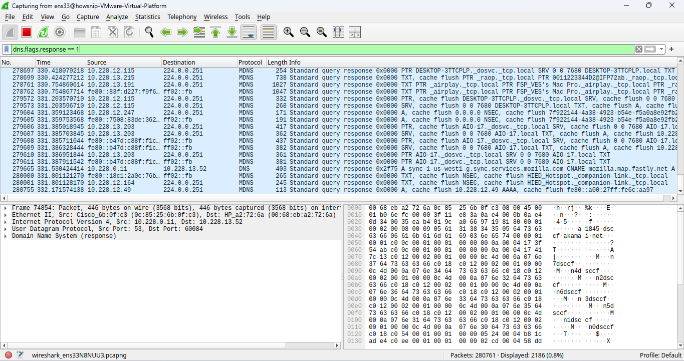 Wireshark Investigation Howsnip