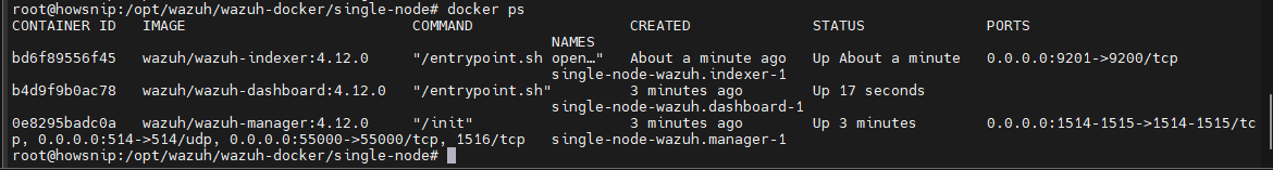 Wzuh Install Howsnip