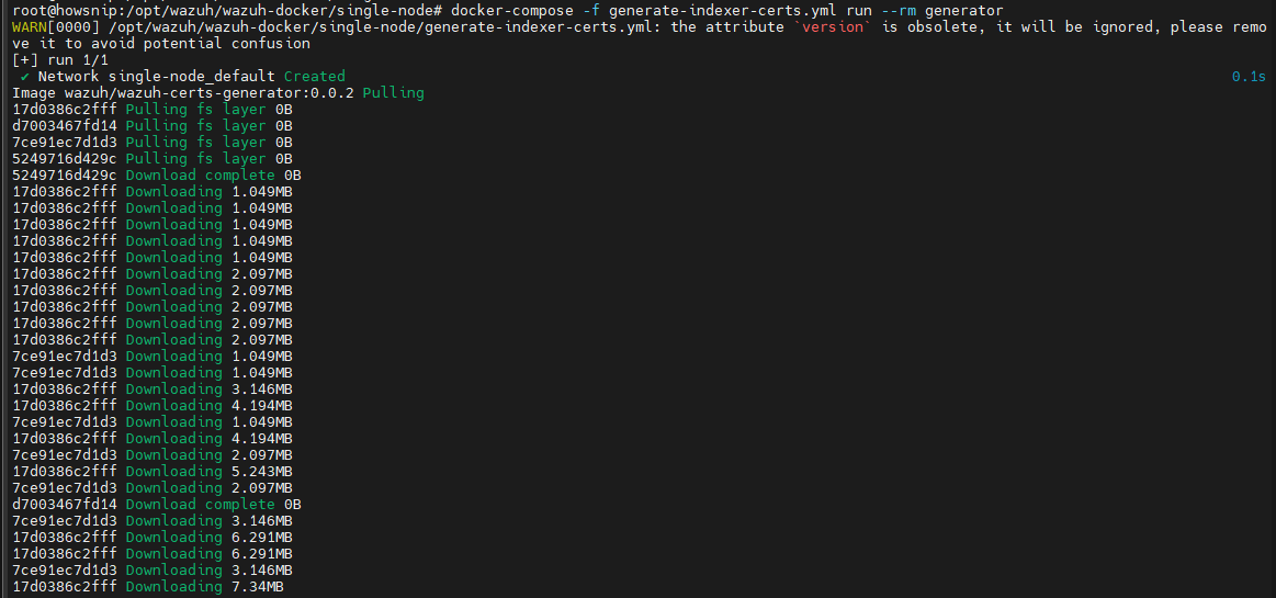Wzuh Install Howsnip