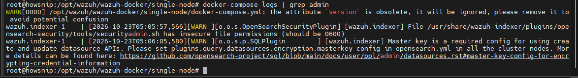 Wzuh Install Howsnip