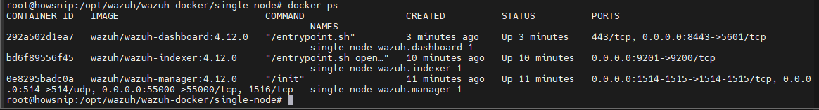 Wzuh Install Howsnip